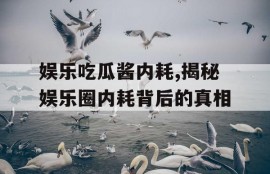 娱乐吃瓜酱内耗,揭秘娱乐圈内耗背后的真相