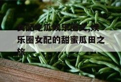 女配吃瓜娱乐圈文,娱乐圈女配的甜蜜瓜田之旅