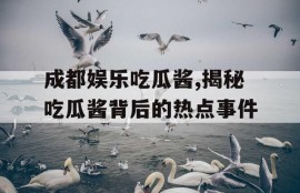 成都娱乐吃瓜酱,揭秘吃瓜酱背后的热点事件