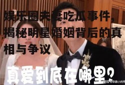 娱乐圈夫妻吃瓜事件,揭秘明星婚姻背后的真相与争议