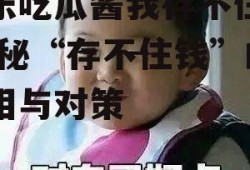 娱乐吃瓜酱我存不住钱,揭秘“存不住钱”的真相与对策