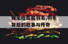 娱乐吃瓜酱羽毛,羽毛背后的故事与传奇