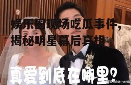 娱乐圈现场吃瓜事件,揭秘明星幕后真相